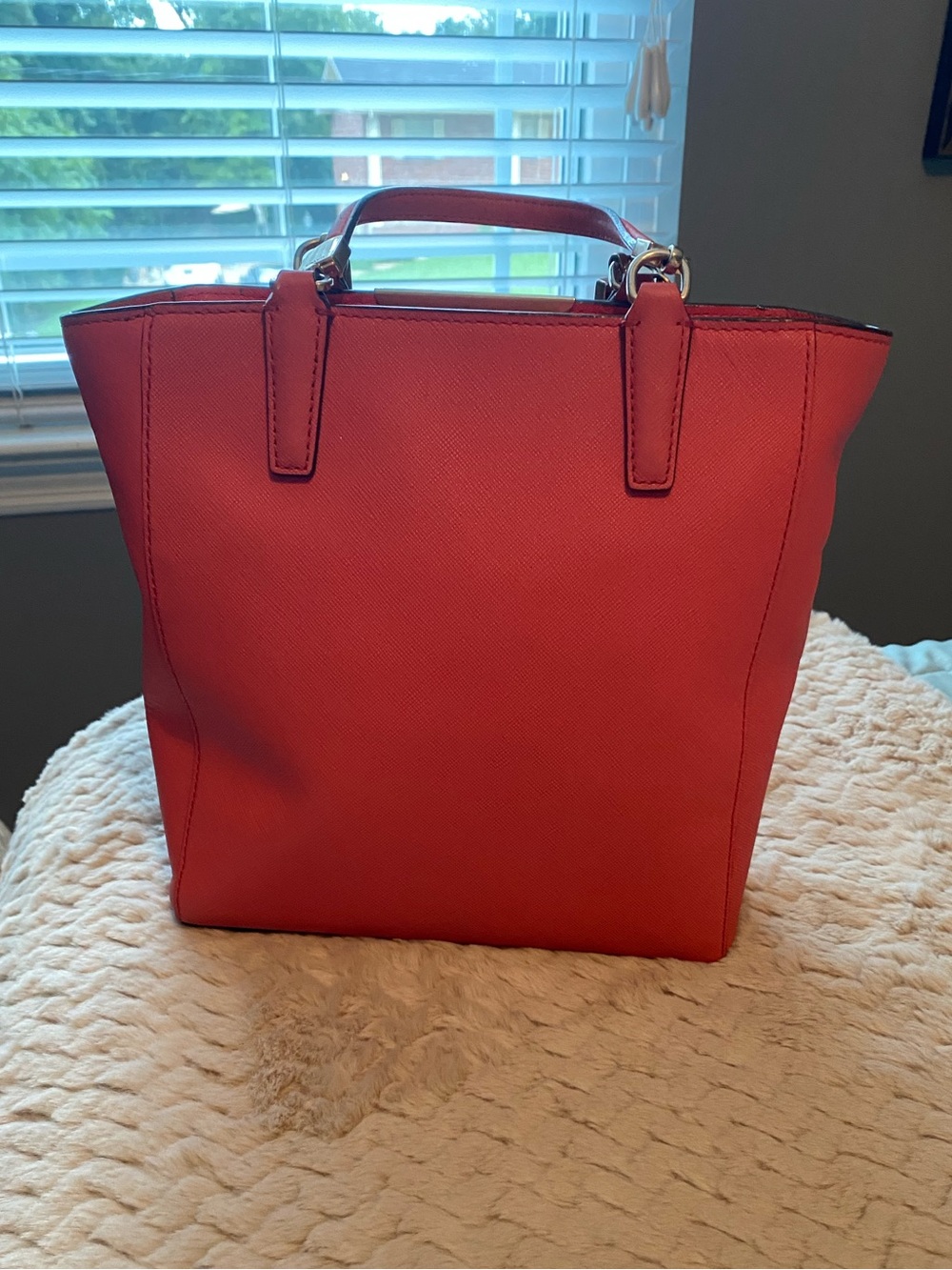 Coach Madison Saffiano leather mini North/South tote - Picture 2 of 15